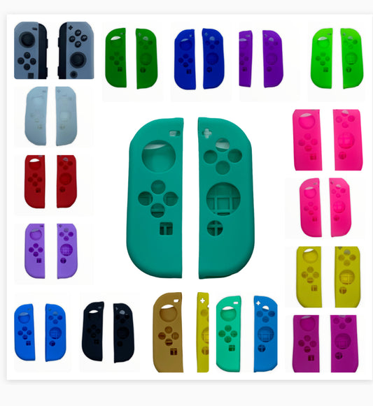 JenDore Silicone Covers for Nintendo Switch Joy-Cons - Mix & Match Protective Shells