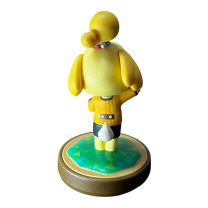 Preowned Isabelle winter Outfit Amiibo figurine compatible with Nintendo Switch, Wii U, and Nintendo 3DS, preowned at JenDore