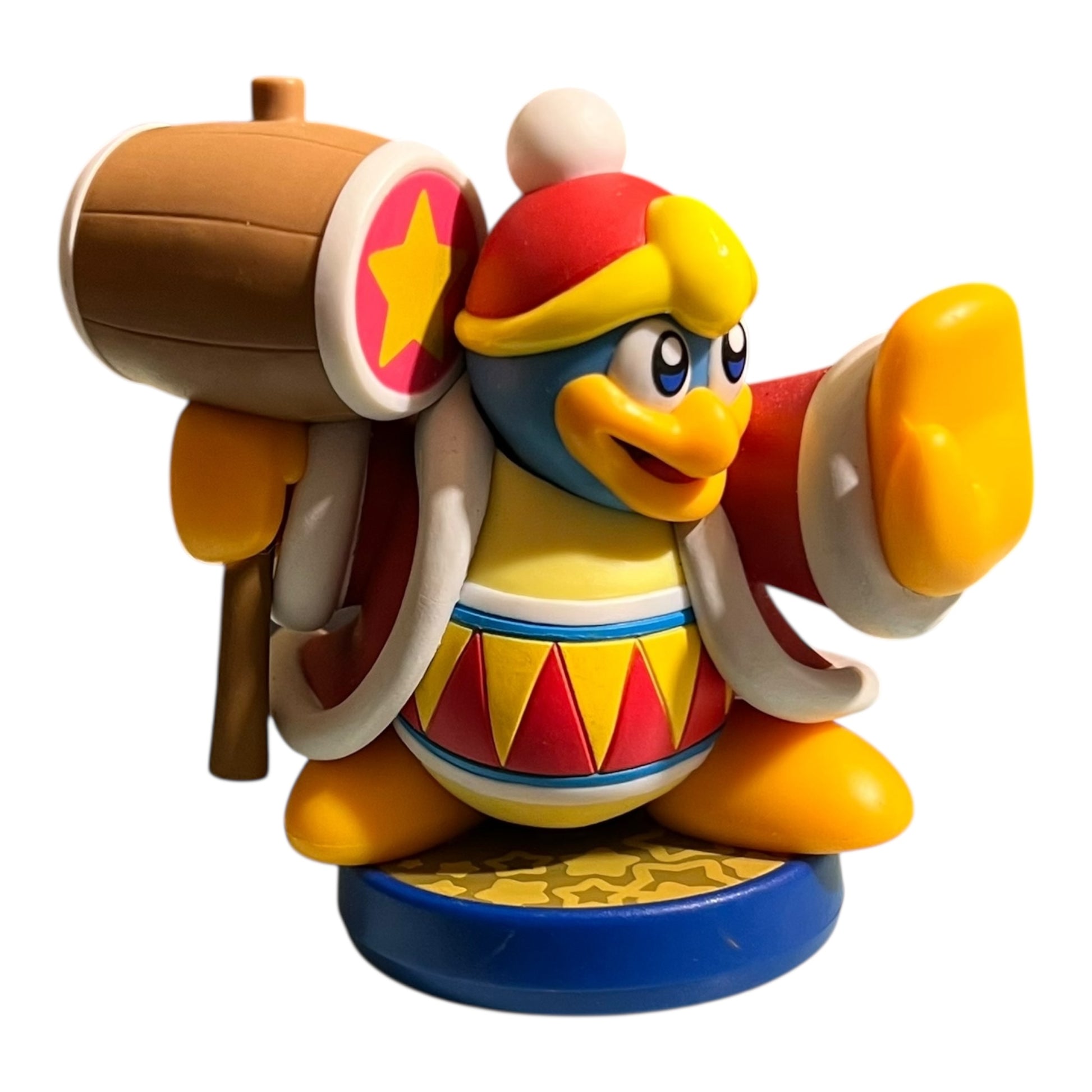 Preowned King Dedede Amiibo figurine compatible with Nintendo Switch, Wii U, and Nintendo 3DS, preowned at JenDore