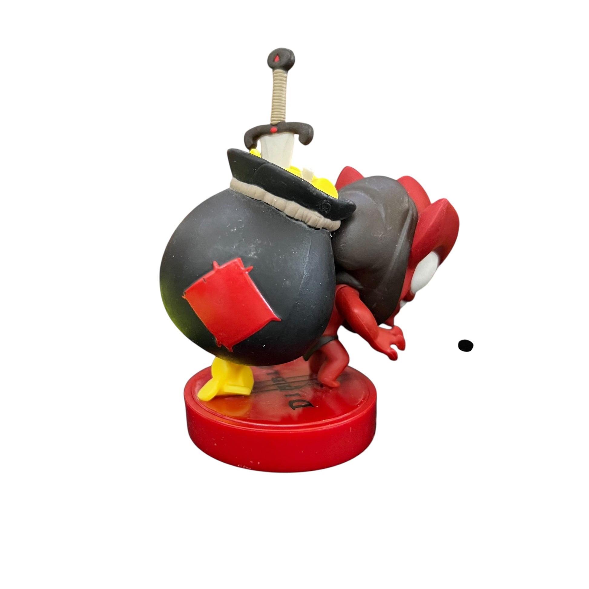 Preowned Loot Goblin Nintendo amiibo figure with working NFC, tested and photographed by JenDore.
