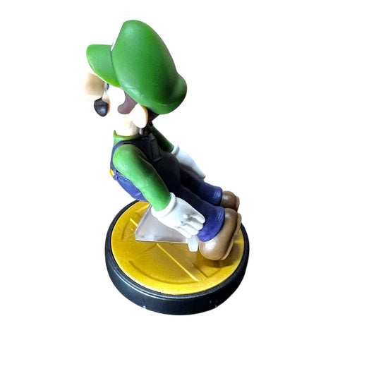 preowned luigi super smash bros amiibo compatible with nintendo switch used figurine at jendore