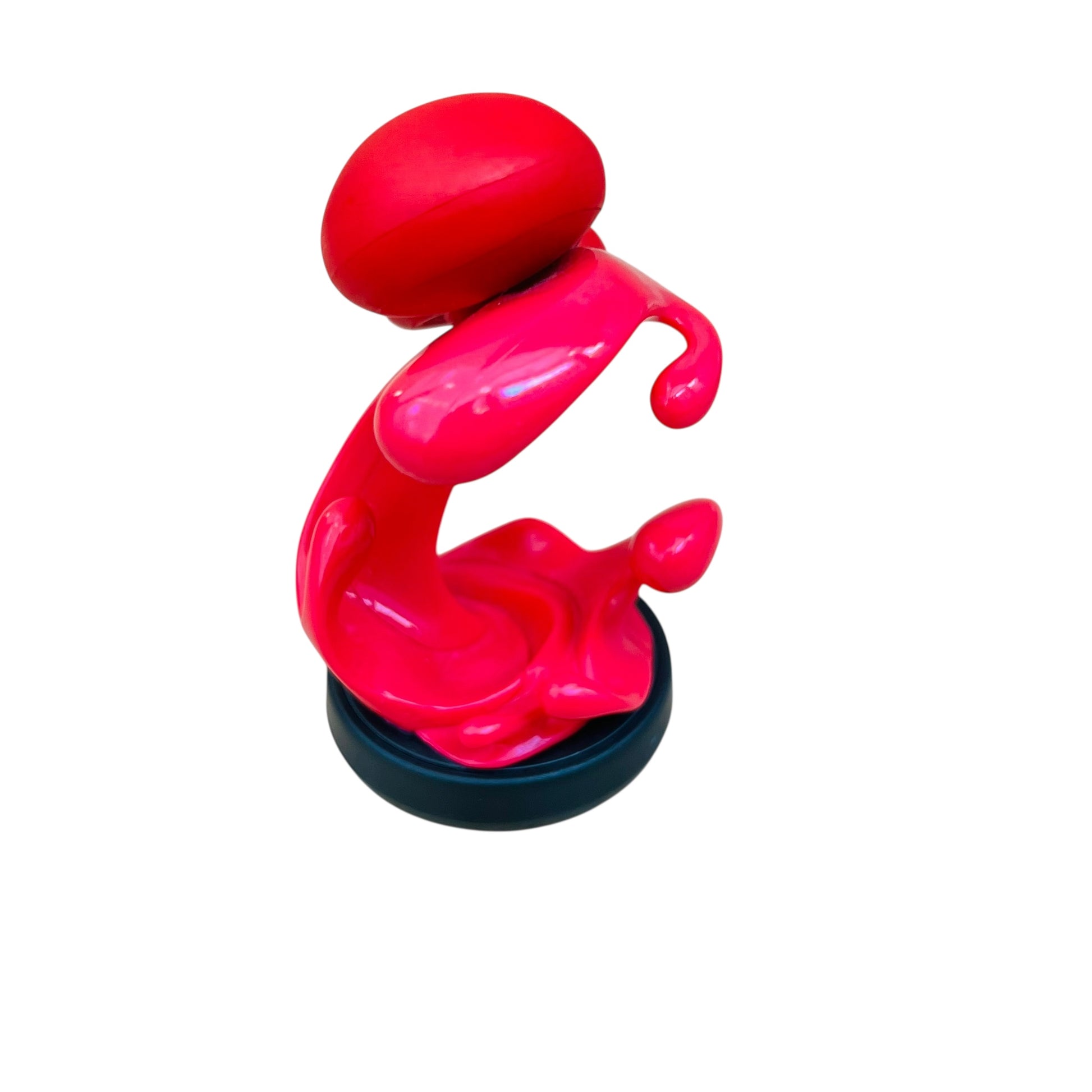 Preowned Red Octoling Octopus Inkling Amiibo figurine compatible with Nintendo Switch, Wii U, and Nintendo 3DS, preowned at JenDore