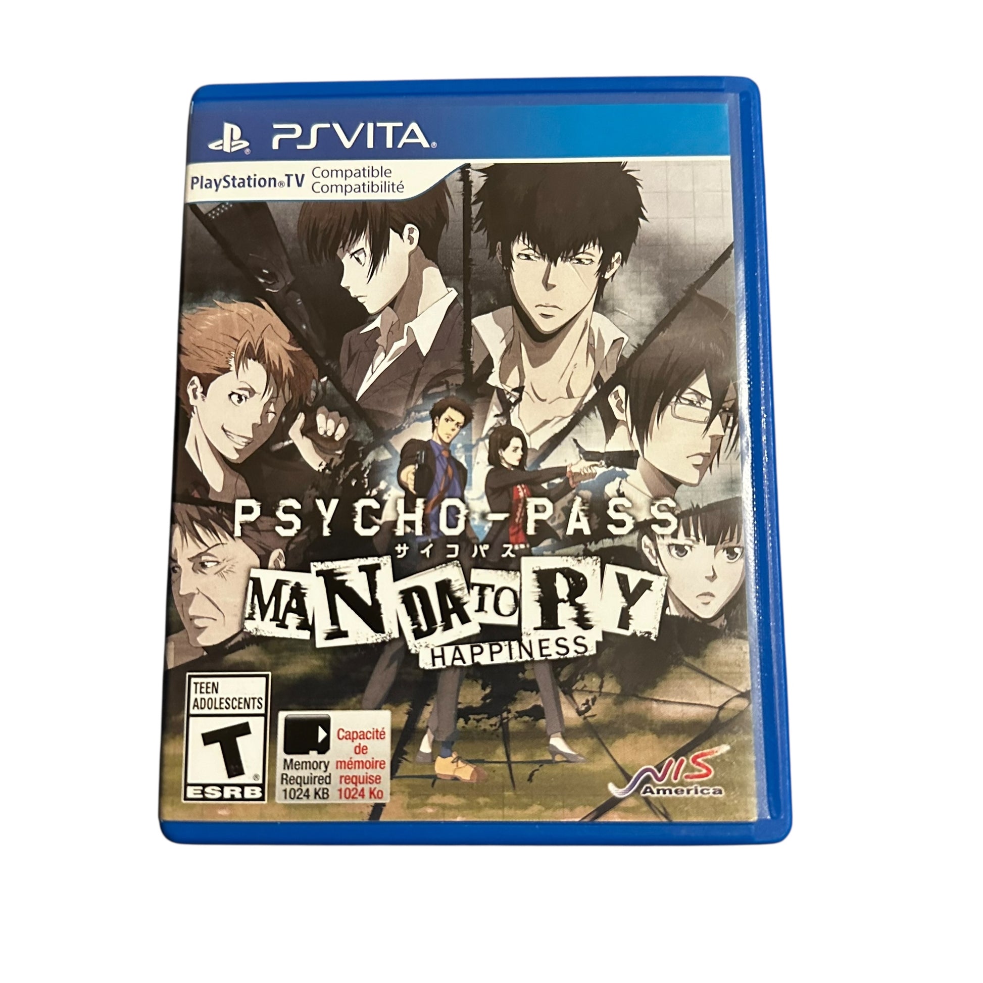 Preowned PS Vita sci-fi visual novel game with case tested by JenDore