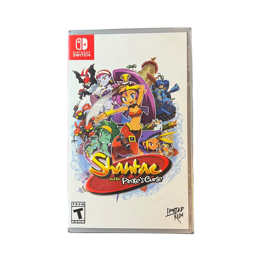 Sealed Shantae and the Pirate's Curse (Limited Run) for Nintendo Switch with case – Preowned at JenDore