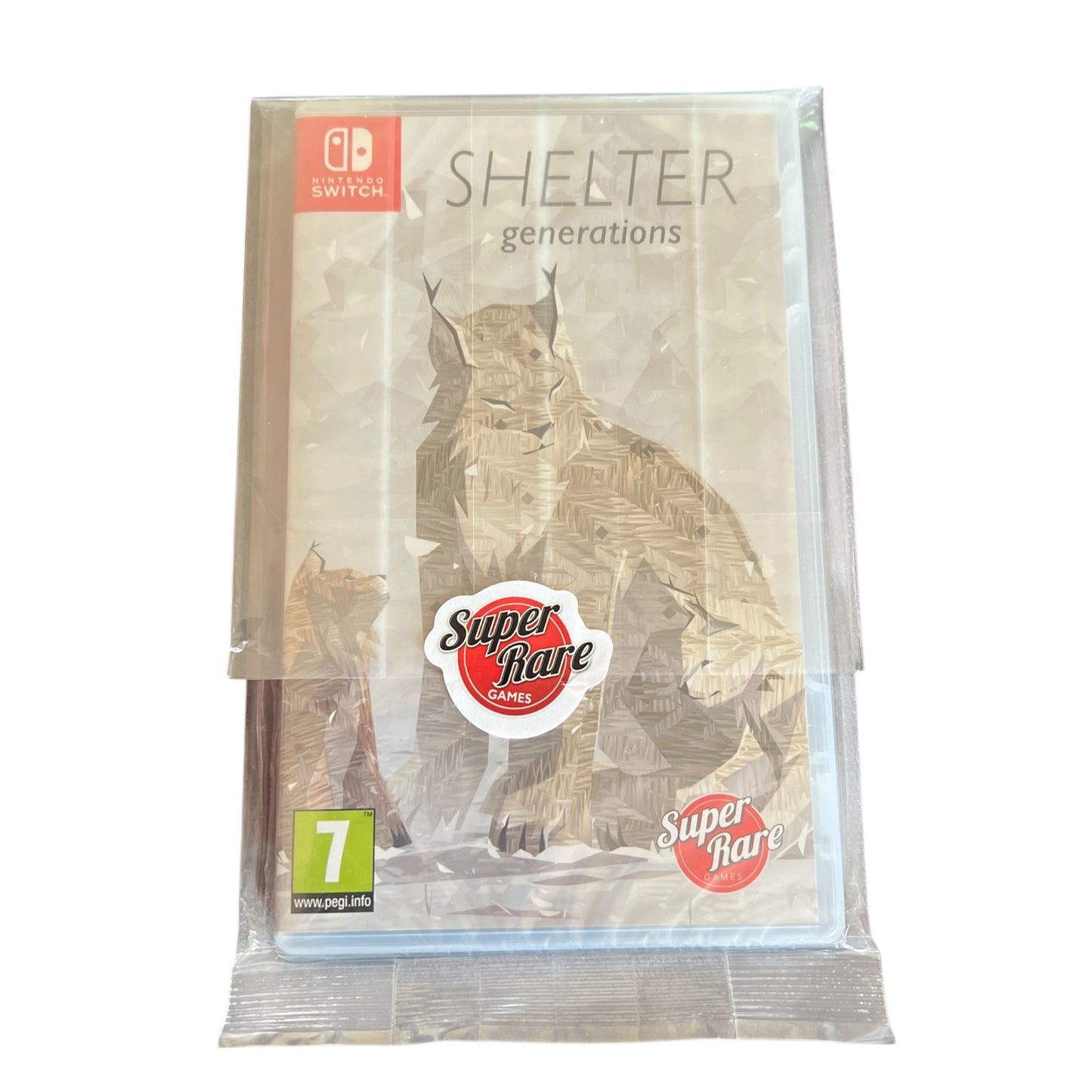 Sealed Shelter Generations (Super Rare Games) for Nintendo Switch — preowned physical copy, collector release — JenDore