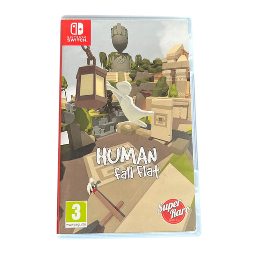 Used Human: Fall Flat Nintendo Switch game by Super Rare Games with original case – preowned and available at JenDore