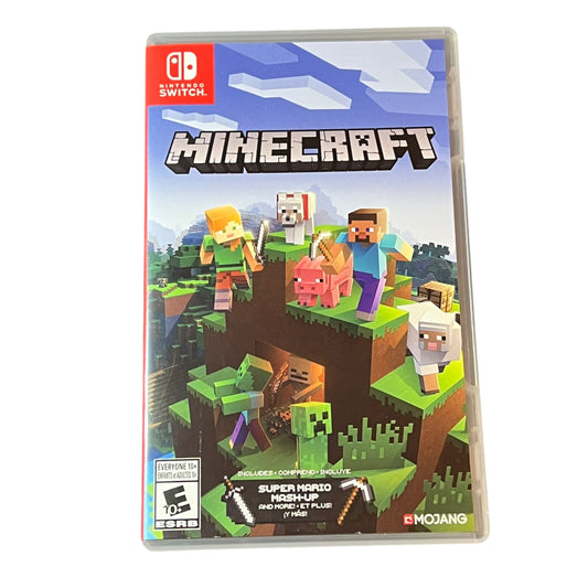 Used Minecraft Nintendo Switch Game with Case – Preowned at JenDore