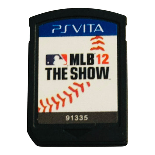 Used MLB 12 The Show PlayStation PS Vita video game cartridge only, preowned and authentic at JenDore