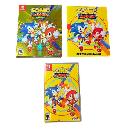 Used Sonic Mania Plus Nintendo Switch Game with Case – Preowned edition available now at JenDore