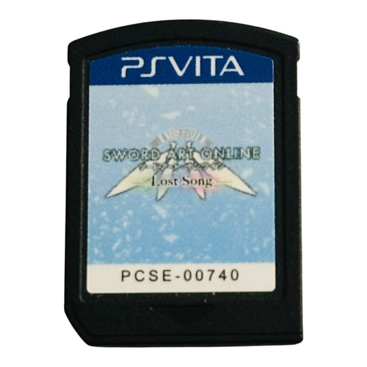 Used Sword Art Online Lost Song PlayStation PS Vita video game cartridge only, preowned and authentic at JenDore