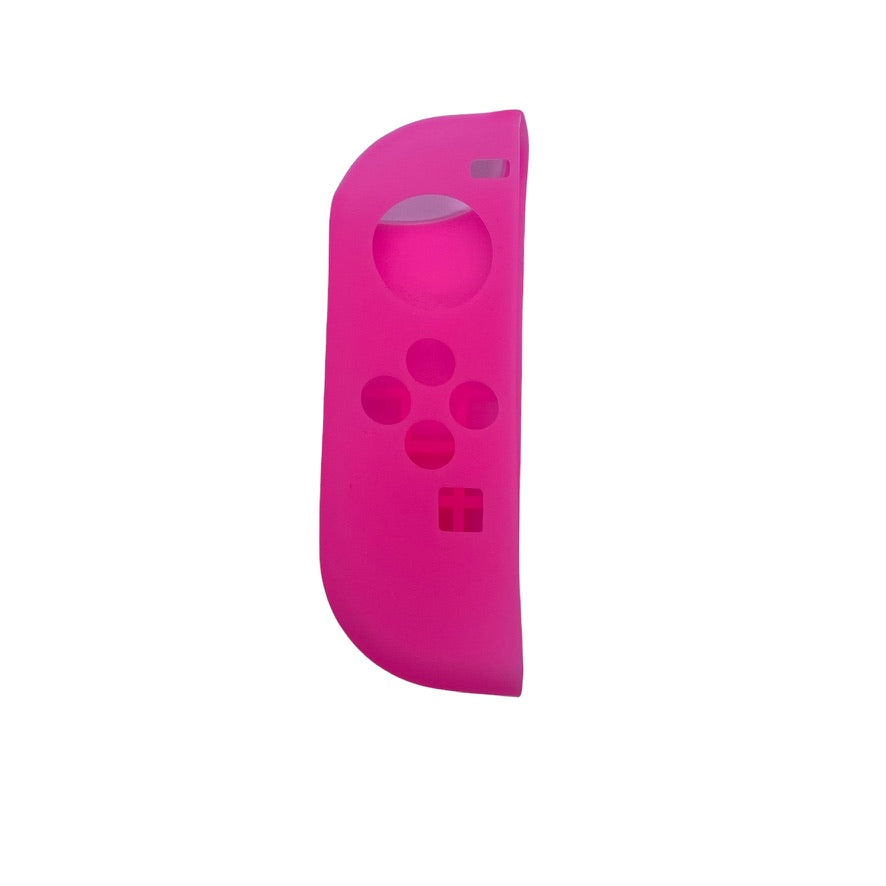 Jendore Coque de protection en silicone bleu et rose pour Nintendo Switch Joy-con