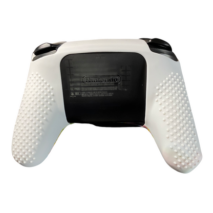 JenDore - Carcasa de silicona para mando de Nintendo Switch Pro, diseño de calaveras azules 