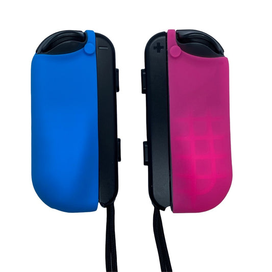 JenDore Blue & Pink Silicone Nintendo Switch Joy-con Protective Shell Covers