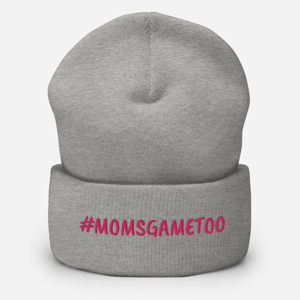 MOMS GAME TOO Cuffed Beanie