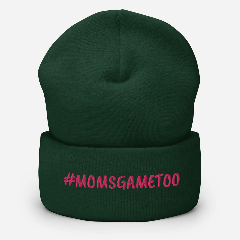 MOMS GAME TOO Cuffed Beanie