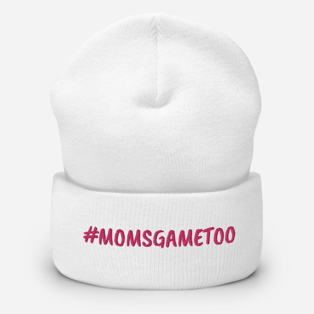 MOMS GAME TOO Cuffed Beanie
