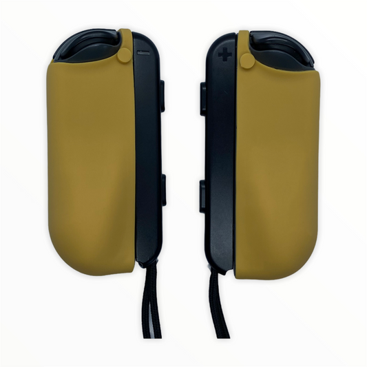 Jendore Tan Brown Nintendo Switch Joy-con Housses de protection avec poignées de pouce de dessin animé Anime