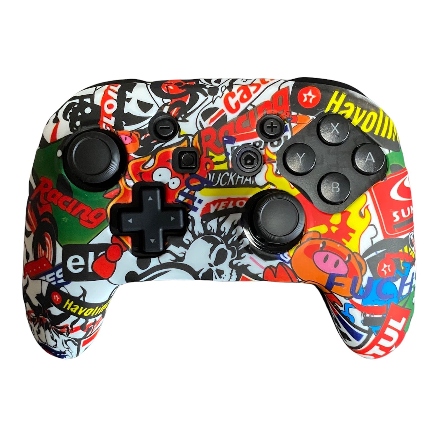 JenDore Nintendo Switch Pro Controller Racing Funda de silicona 
