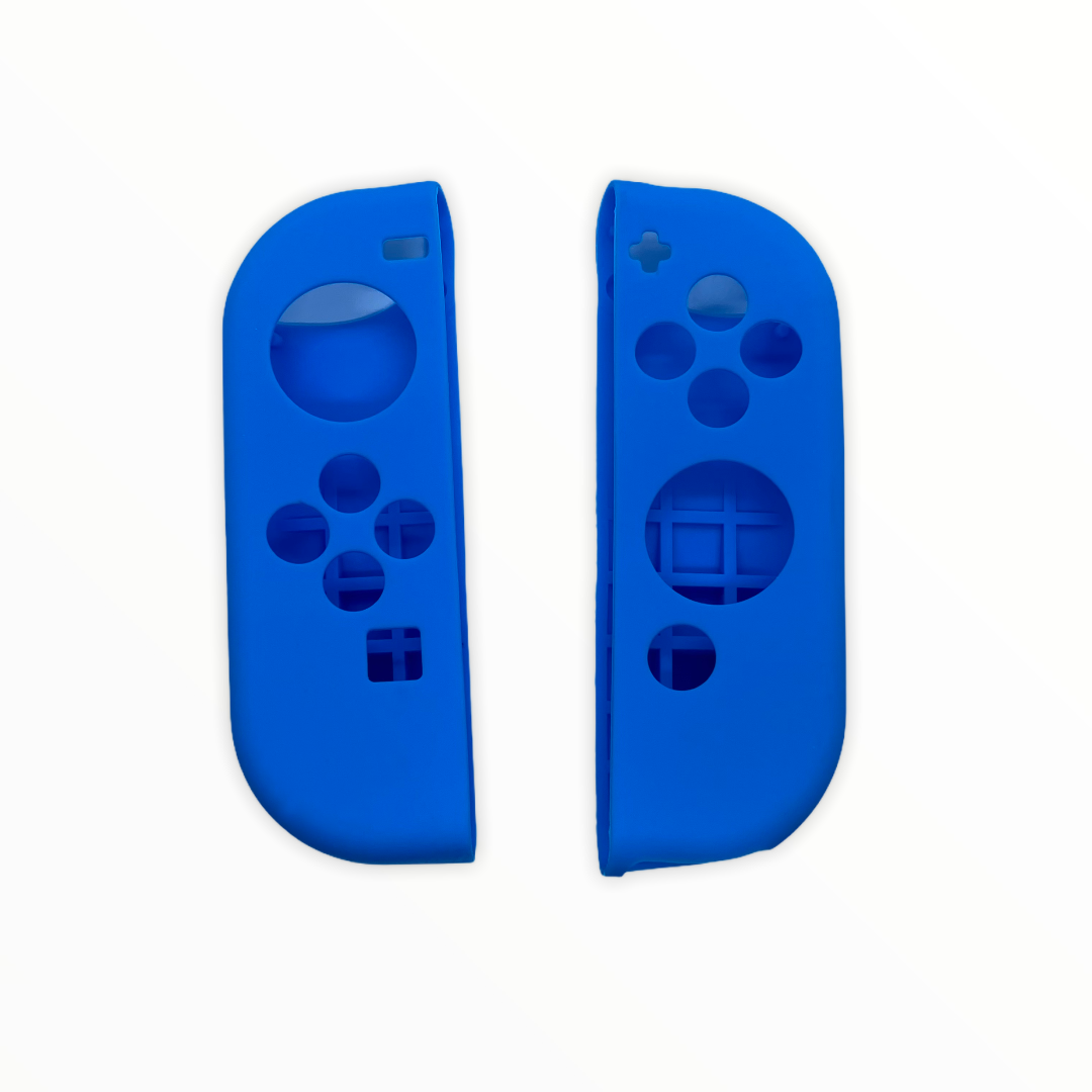 Jendore Coque de protection en silicone bleu pour Nintendo Switch Joy-con