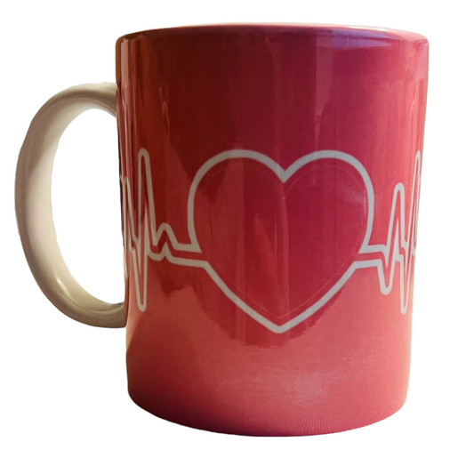 JenDore “Una enfermera, un título justo encima de Queen” 12 oz. Taza de té y café