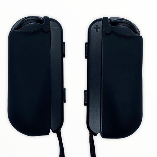 JenDore Fundas protectoras Joy-con de silicona negra para Nintendo Switch