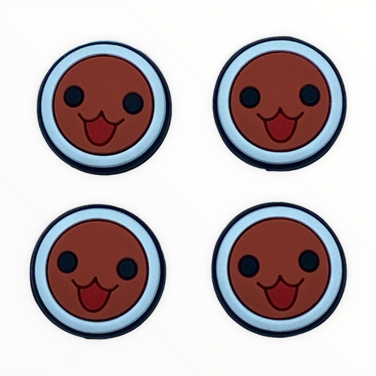 Jendore Happy Face 4Pcs Capuchons de poignée en silicone pour Nintendo Switch / NS Lite