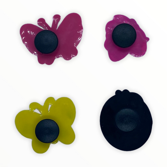 JENDORE BUTTERFLIES LADYBUG SHOE CHARMS FOR CLOGS OR BRACELET