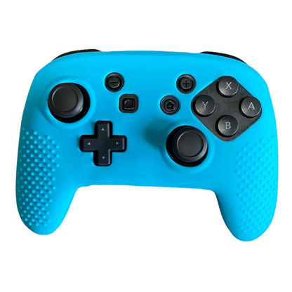 JenDore Nintendo Switch Pro Controller Carcasa de silicona azul 