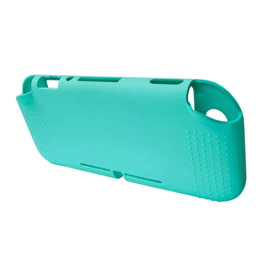 Jendore Nintendo Switch Lite Coque en silicone bleu sarcelle