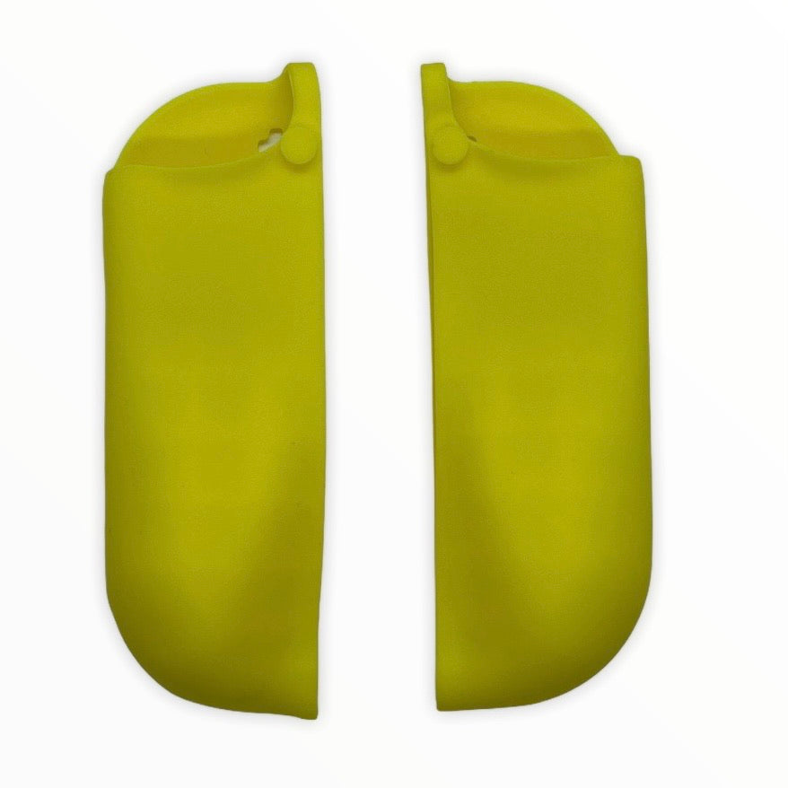 JenDore Fundas protectoras Joy-con de silicona amarillas para Nintendo Switch