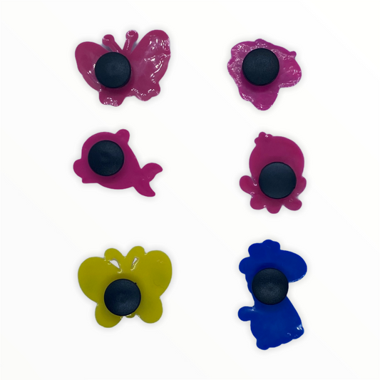 JENDORE PAPILLONS BALEINE POULPE GIRAFE CHAUSSURES CHARMS POUR SABOTS OU BRACELET