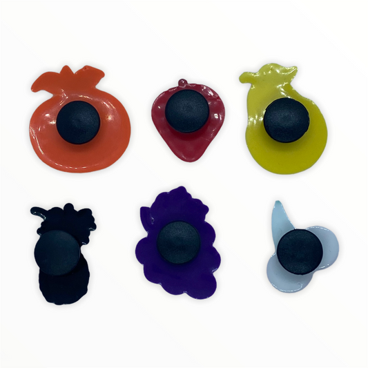 CHARMS DE CHAUSSURES DE FRUITS D'ÉTÉ JENDORE POUR SABOTS OU BRACELET